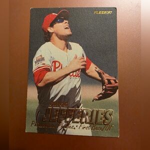 Gregg Jefferies Baseball Card